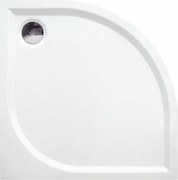 Roltechnik Outlet Štvrťkruhová sprchová vanička iCAST ROUND z liateho mramoru ROTH-Variant: rozmery: 80x80 cm - (iCAST_ROUND_80x80 - 8000219)