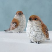 Záhradná figúrka z polyresinu Cobie, sada 2ks, 7 cm, hnedá