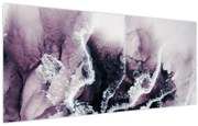 Obraz - Fialový mramor N⁰2 (120x50 cm)