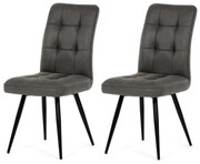 Súprava jedálenských stoličiek Vintage DCL-D1250GREY3, 2 ks