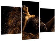 Obraz - Žena zo zlata (90x60 cm)