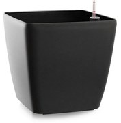 Flower Lover Samozavlažovací kvetináč Quadrato matt antracit, 18 cm, 18 cm