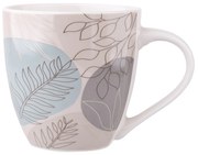 Altom Porcelánový hrnček Listy, 400 ml