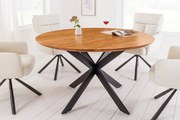 Okrúhly jedálenský stôl Fabrico 130 cm akácia