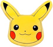 Tvarovaný 3D vankúšik Pokémon Pikachu - 35 x 37 cm
