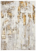 Šedý/v zlatej farbe koberec 170x120 cm Apollo - Think Rugs