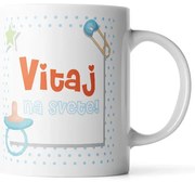 Sablio Hrnček Vitaj na svete 2 - 200 ml - espresso