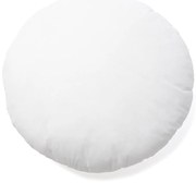 Biela výplň do vankúša Kave Home Fluff, ø 45 cm