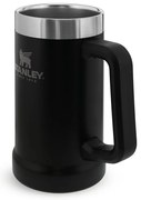 Čierny termo hrnček z nehrdzavejúcej ocele 700 ml The Big Grip Beer Stein Black – Stanley