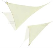 Tieniaca plachta celta trojuholník 5x5x5m 2266 bežová 200g/m