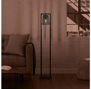 Eglo 390006 - Stojacia lampa BOGOTA 1xE27/40W/230V čierna