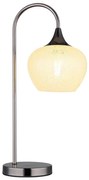 Globo 15548TK - Stolná lampa MAXY 1xE27/40W/230V biela/antracit
