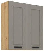Kuchynská skrinka Luna claygrey/artisan 80G-90 2F
