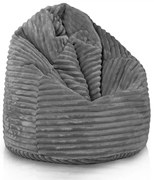 Sedací vak Bag Sako L Stripe Farba: Sivý