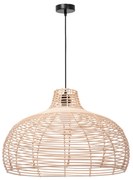 Toolight Toolight, prírodné závesné svietidlo 1xE27 APP985-1CP BIG, hnedá-čierna, OSW-01044