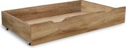 Úložný box pod posteľ 150 cm, dub artisan