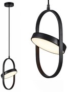 Toolight Toolight, LED závesné svietidlo 18W, 4000K, APP1554-CP, čierna, OSW-05662