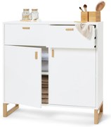 Odkladacia skrinka s 2 zásuvkami a 2 dvierkami