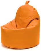 INTERMEDIC SK Sedací vak Yoko Ekokoža – 70x75 cm, rôzne farby Farba: E04 - Oranžová pomaranč (ekokoža)