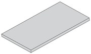 Laminovaná polica pre ELEMENT SYSTEM, 800 x 200 mm, sivá