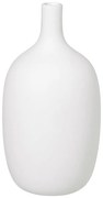 Biela keramická váza Blomus, výška 21 cm