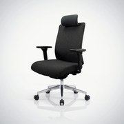 Ergonomická kancelárska stolička čierna VECTOR