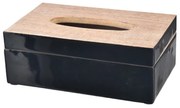 InDecor Box na papierové vreckovky mango/smalt, 25 x 15 x 9,5 cm