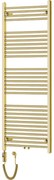 Mexen Mars, elektrické vykurovacie teleso 1500 x 600 mm, 600 W, zlatá lesklá, W110-1500-600-2600-50