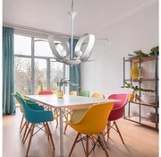 ONLI - Luster na reťazi SERENA 6xE14/6W/230V biela