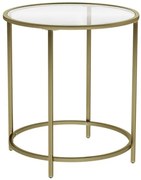 TRENDIE Sklenený stolík Lizy