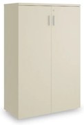 Stredná skriňa SimpleOffice 80 x 40 x 120 cm, breza