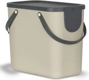 Odpadkový kôš Albula 25 l, cappuccino%