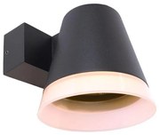 Deko-Light 731076 -LED Vonkajšie nástenné svietidlo SERPENTIS 6,2W/230V IP54 čierna