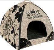 Iglu pre psov a mačky Noir Brown 47×46×40 cm