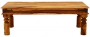 Konferenčný stolík Jali 100x50x50 z indického masívu palisander Only stain