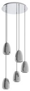 Eglo 98617 - Luster na lanku ALOBRASE 5xE27/40W/230V