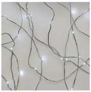 LED Vianočná vonkajšia reťaz 100xLED/15m IP44 studená biela