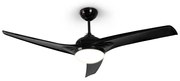 Figo, stropný ventilátor, 52" (132 cm) Ø, výkon: 55 W, čierny