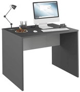 PC stôl, grafit/biela, RIOMA NEW TYP 12