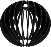 Tienidlo pre lustrovú lampu, drevená guľa, čierne