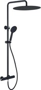 Sprchová súprava DRAGOR s termostatickou batériou, matná čierna