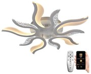 Brilagi - LED Stmievateľný prisadený luster TWIST LED/65W/230V 3000-6500K biela + DO