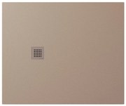 Polysan Polysan, TRENECA sprchová vanička z liateho mramoru s možnosťou úpravy rozmeru 120x100cm, béžová matná, 84313.81