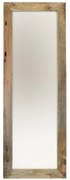 Zrkadlo Devi 60x170 indický masív mango Mango natural