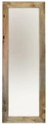 Zrkadlo Devi 60x170 indický masív mango Mango natural