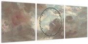 Obraz - John Constable, Cloud Study Stormy Sunset, reprodukcia (s hodinami) (90x30 cm)