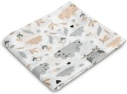 Sensillo Plienka Mušelín/Gázovina Sovičky 70 x 80 cm