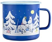 Hrnček Moomin Starry Night 0,8l, smalt / modrý