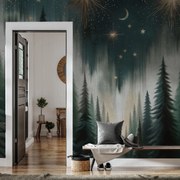 Fototapeta - Hviezdny les (147x102 cm)