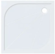 Sprchová vanička štvorcová SAT Limnew 80x80 cm liaty mramor LIMNEW80Q